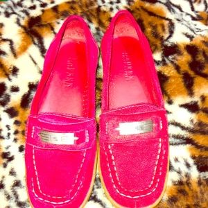 Gorgeous red Ralph Lauren slip on